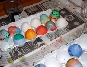 Easter eggs